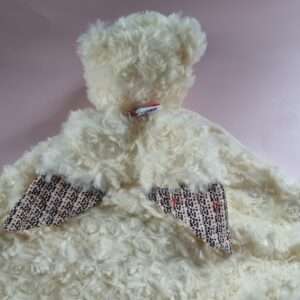 koseklut hvit bamse med vinger