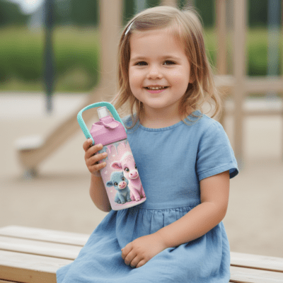 Drikkeflaske til barn med navn