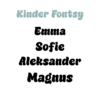 Kinder Fontsy