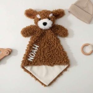 Koseklut med navn formet som en liten hund..